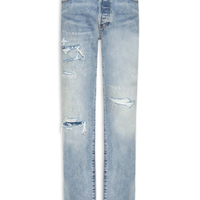 Calça Masculina 501® Original Fit Selvdge - Azul