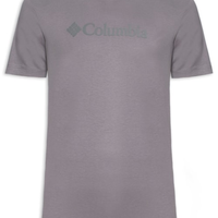 Camiseta Masculina Basic Logo II Branded Shadow - Cinza