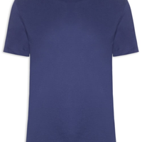 Camiseta Masculina Manga Curta Cores - Azul