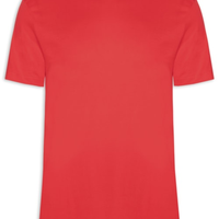 Camiseta Masculina Manga Curta Cores - Vermelho