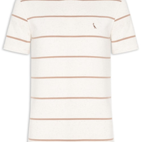 Camiseta Masculina Ft Linho Sol - Bege