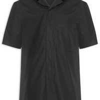 Camisa Masculina Roy Box Com Bolso Em Algodão Pima - Preto