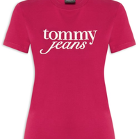 ?Camiseta Feminina Slim Essential Logo Tee Ext - Rosa