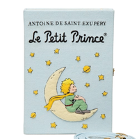 Bolsa Feminina Le Petit Prince - Dreaming On the Moon - Azul