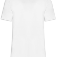 Camiseta Masculina Essencial Tech Em Modal - Branco