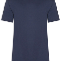 Camiseta Masculina Essencial Tech Em Modal - Azul