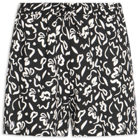 Short Feminino Estampado - Preto