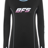 Camiseta Feminina Ml Estampada Pop - Preto
