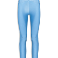 Calça Feminina Legging Cós Duplo Lisa Basic Colors - Azul