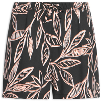 Short Feminino Estampado - Preto