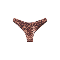 Calcinha De Biquíni Brasileira Brown Animalier - Marrom
