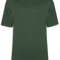 Camiseta Masculina Em Algodão Orgânico - Verde