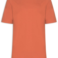 Camiseta Masculina Manga Curta Gola Careca L - Max Collab Aston Martin - Laranja