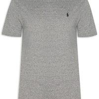 Camiseta Masculina Classic Fit Jersey V-Neck - Cinza