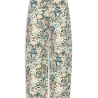 Calça Feminina Jacquard Tapestry - Cinza