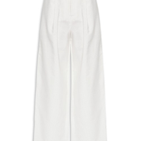 Calça Feminina Reta Risca Giz - Branco