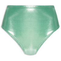 Calcinha Hot Pants Carnaval Metalizada - Verde