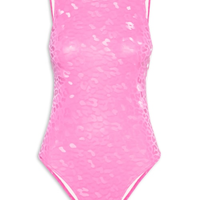 Body Carnaval Animal Print - Rosa