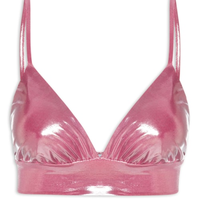 Top Carnaval Metalizado - Rosa