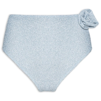 Hot Pants Carnaval Em Lurex - Azul