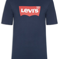 Camiseta Masculina Classic Graphic Set-in Logo - Azul