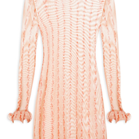 Túnica Feminina Tule Estampa Cardume - Rosa
