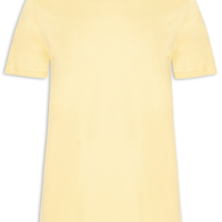 Camiseta Masculina Manga Curta Cores - Amarelo