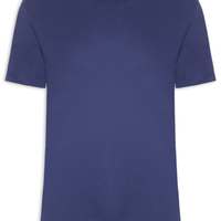 Camiseta Masculina Manga Curta Cores - Azul