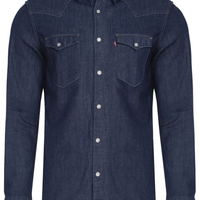 Camisa Masculina Manga Longa Adulto - Azul