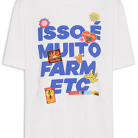 Camiseta Feminina Ipanema Muito Farm - Branco