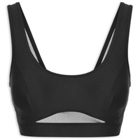 Top Alça Reta Liso - Preto