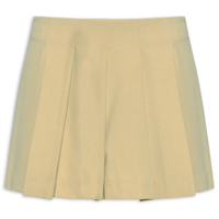 Short Saia Pregas - Bege