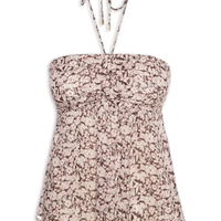 Blusa Feminina Amarração Liberty Chelsea - Marrom
