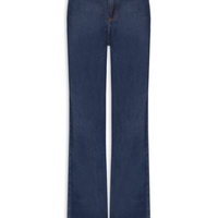 Calça Feminina Jeans Raquel Wide Leg - Azul