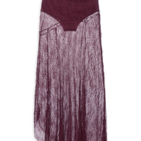 Saia Pontas Rendinha - Roxo