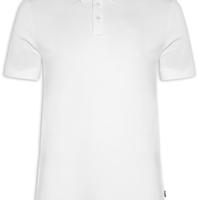 Polo Masculina Manga Curta Palosh 30 Regular fit - Branco