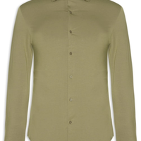 Camisa Masculina Slim Fit Malha Tech - Bege