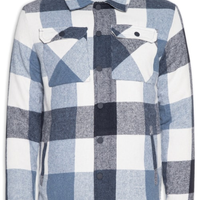 Jaqueta Masculina Xadrez - Azul