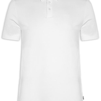 Polo Masculina Manga Curta Palosh 30 Regular fit - Branco