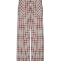 Calça Feminina Gabardine Vichy Hazel - Vermelho