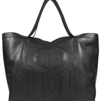 Bolsa Feminina Shopping Couro Grande - Preto