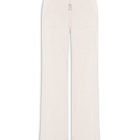 Calça Feminina Moletom Pantalona - Bege