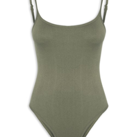 Body Feminino Comfy Alcinha - Verde
