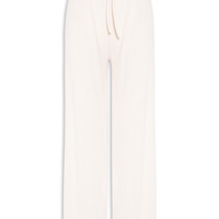 Calça Feminina Plissada - Off White