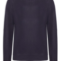 Suéter Masculino Roy Gola Careca Tricot - Azul