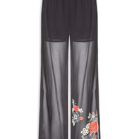 Calça Feminina Ggt Estampa Ameli - Preto