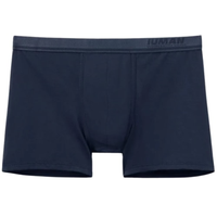 Cueca Boxer Em Algodão Premium Com Logótipo - Azul