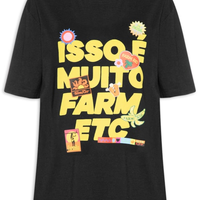 Camiseta Feminina Ipanema Muito - Preto