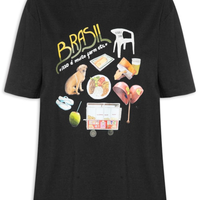 Camiseta Feminina Ipanema Pack Brasil - Preto