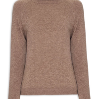 Tricot Feminino Gola Alta I26 - Marrom